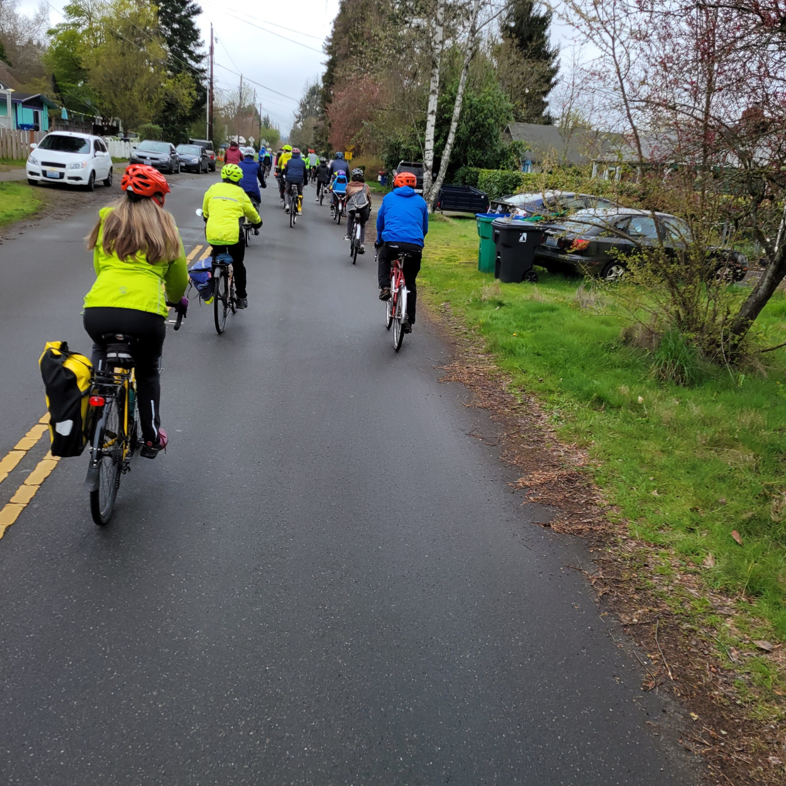 Biking in Olympia: Earth Day Market Ride